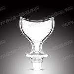 Extra Flint Glass Liquor Bottle Closures Coating Customized