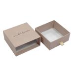 Small Slide Drawer Box Packaging Sliding Drawer Paper Jewelry Gift Box for