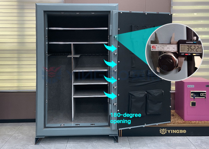 Fireproof Rating 75 Mins Steel Gun Safe Box Home For Secure Storage Solutions