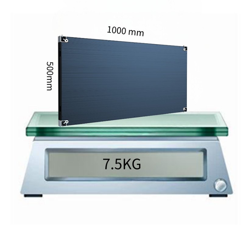 Intuitive Indoor LED Screen for Easy Configuration and Management