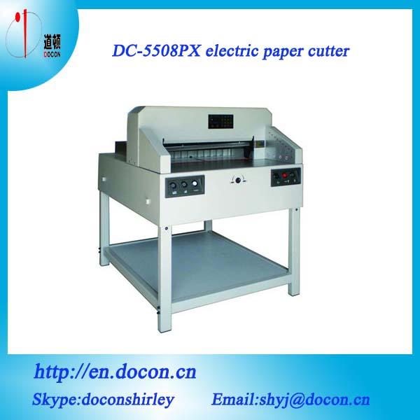 DC-5508PX electric paper guillotine
