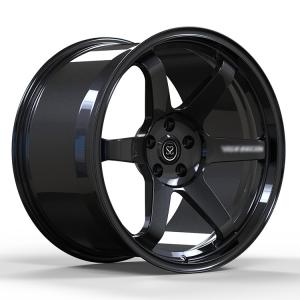 Quality Mustang 1 Piece Forged Wheels TE37 19x12 Gloss Black wholesale