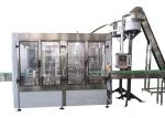 3 In 1 Glass Bottle / Bottled Hot Drink Beverage Tea Juice Bottling Machine /