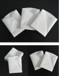 Non Woven Face Mask Film Folding Machine 1.2KW Semi Automatic