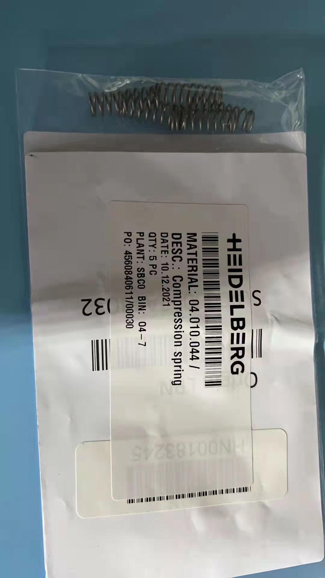 Enhance Printing Efficiency Kord Spring for SM52 Heidelberg Original