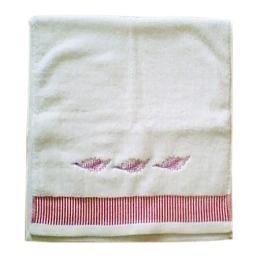 Quality Velour Face Towel With Embroidery Logo (JT-011) wholesale