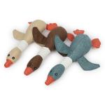Chew Proof Denim Linen Pet Plush Toy/pet toys