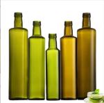 Glass Kitchen Bottle for Seasoning Acceptable OEM/ODM Glass Collar Olive Oil