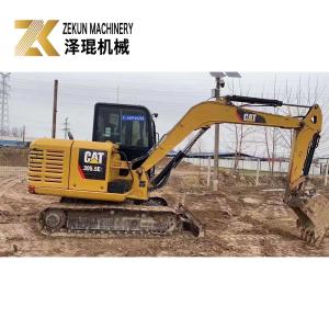 Quality Used CAT 305.5E2 Mini Excavator Tracked 305.5 5380 KG Machine Weight 32KW Power wholesale