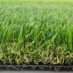 Natural Residential Fake Grass For Outside Patio / Outdoor Synthetic Putting
