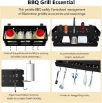 Space Saving Grill Accessories Holder BBQ Accessories Organizer for Blackstone