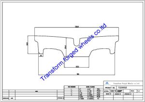 Quality TC200012 20 inch forged center disk blanks wholesale