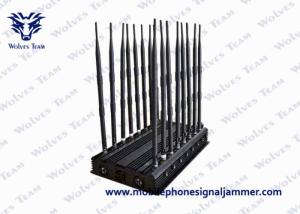 Quality 16 Antennas Mobile Phone Signal Jammer 3G 4GLTE / Wimax Phone Blocker wholesale