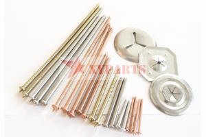 Quality Copper Zinc Coated Metal Soft CD Weld Pins wholesale