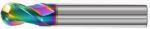 2 Flute Ball Nose End Mill For Copper Aluminum Alloy