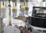 Roll - Feed Bottle Labeling Machine , OPP / BOPP Film Hot Melt Glue Labeling