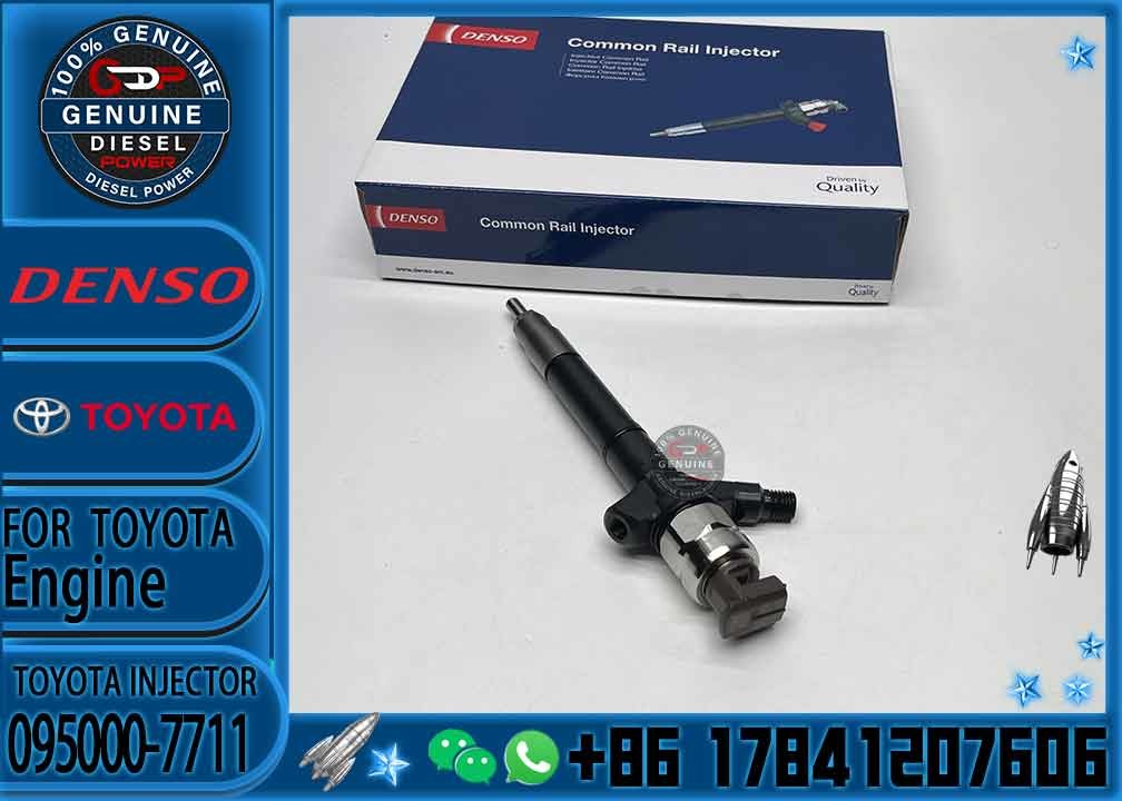 diesel fuel engine injector 095000-7711 23670-59036 for TOYOTA engine 095000-7710 23670-59035 095000-7711 23670-59036