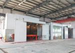 Military Tank Paint Booth with Electric Trolley Spray Painting Line
