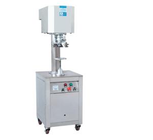China 8cans/Min 1.3KW Tin Can Seamer Machine , 0.085MPa Vacuum Tin Cap Sealing Machine on sale