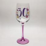 High Quality Factory customized Personalized Glitter Wine Glass