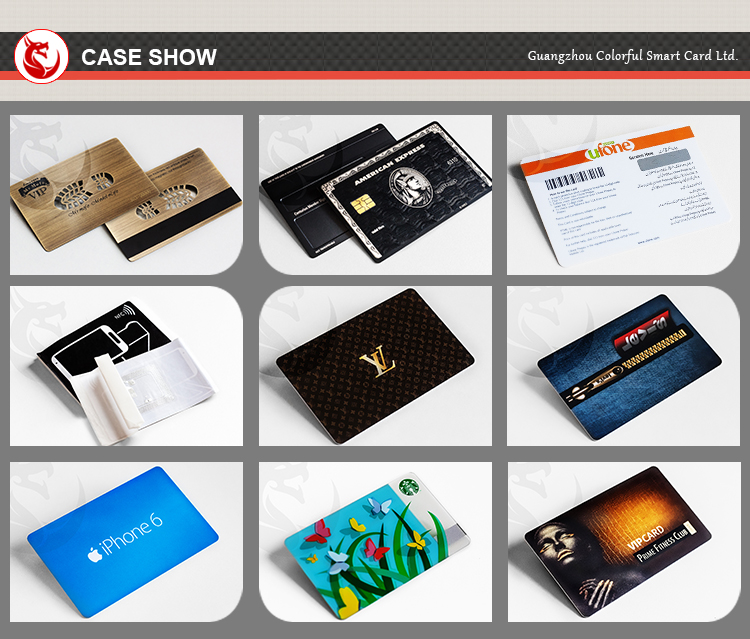 Free design customized high quality metal cards business cards