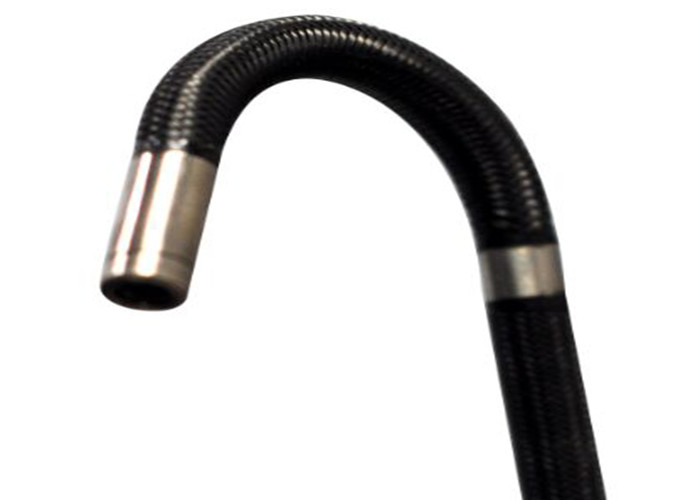 Handheld Industry endoscope with 6mm camera lens 4-way tip articulation Single layer mesh weaving 3M cable