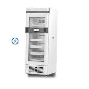 Quality Vaccine Drugs Storage Pharmacy Medical Refrigerator With Heated Glass Door 516L wholesale
