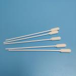 PP Stick Foam Sponge Head Disposable Sampling Swab White Color