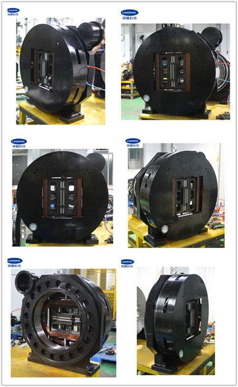 High Efficiency Pneumatic Laser Chuck , Double Action Air Operated Chuck