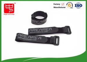 Quality Black Non Slip Battery Straps Custom Logo , Rubber Coated wholesale