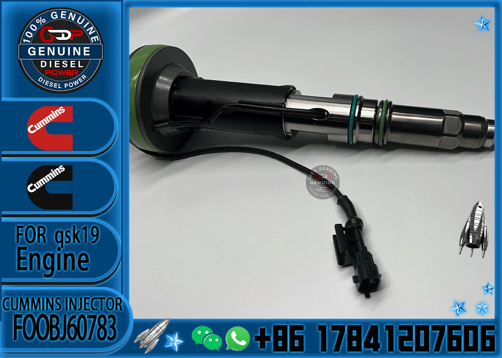 Remanufactured fuel injector F00L0J019 4964170 FOOBJ60783 FOR Engine SK19 QSK38 QSK50 QSK60 F0OBJ00004 FO0BJ10006