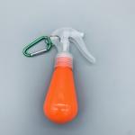 Key Chain Trigger Cosmetic PET Bottle Ball Shape 80ml 60ml