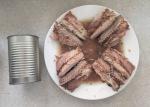 Common Canned Fish Products , OEM Canned Mackerel Fish In Brine / Oil