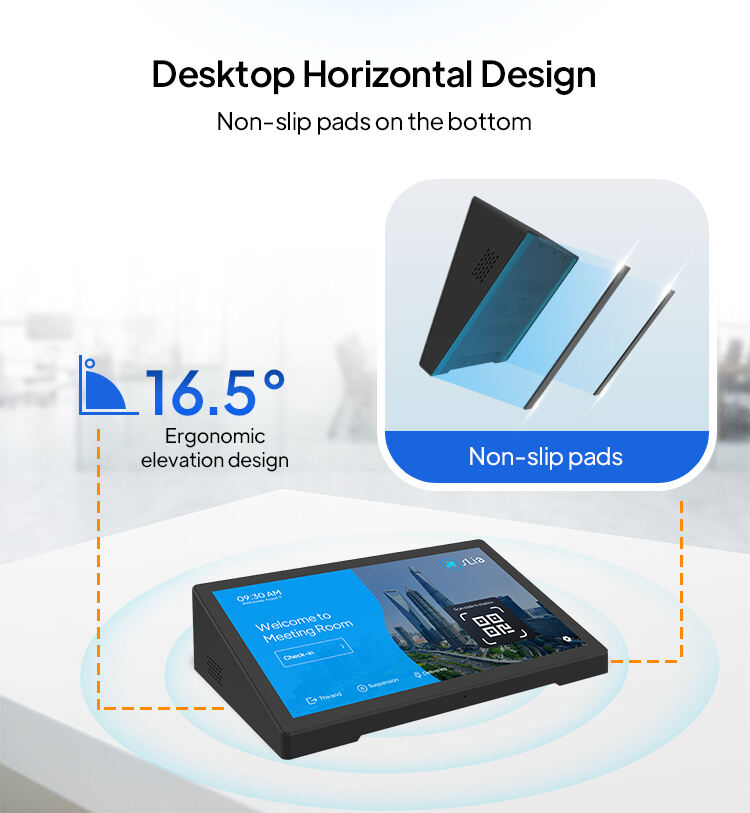 8 inch android ordering tablet with rk3399 processor nfc waterproof dustproof design for catering industry customizable branding and packaging-2