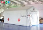 White 6x3x3mH Temporary Emergency Inflatable Medical Tent