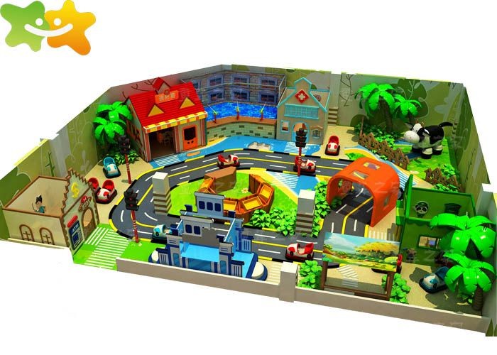 Antirust Children'S Indoor Jungle Gym , Soft Play Centre Equipment Food Grade Plastic