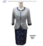 Fashion Ladies Suits Styles MANANNA 80039 Purple/Grey