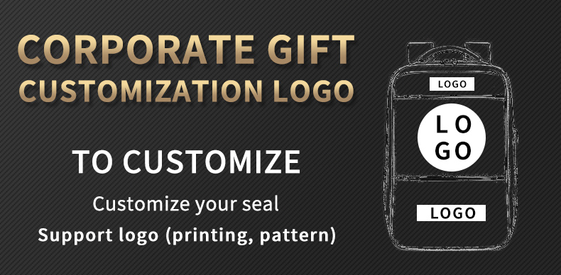 Factory selling custom logo men's waterproof business travel 15.6-inch laptop Backpack