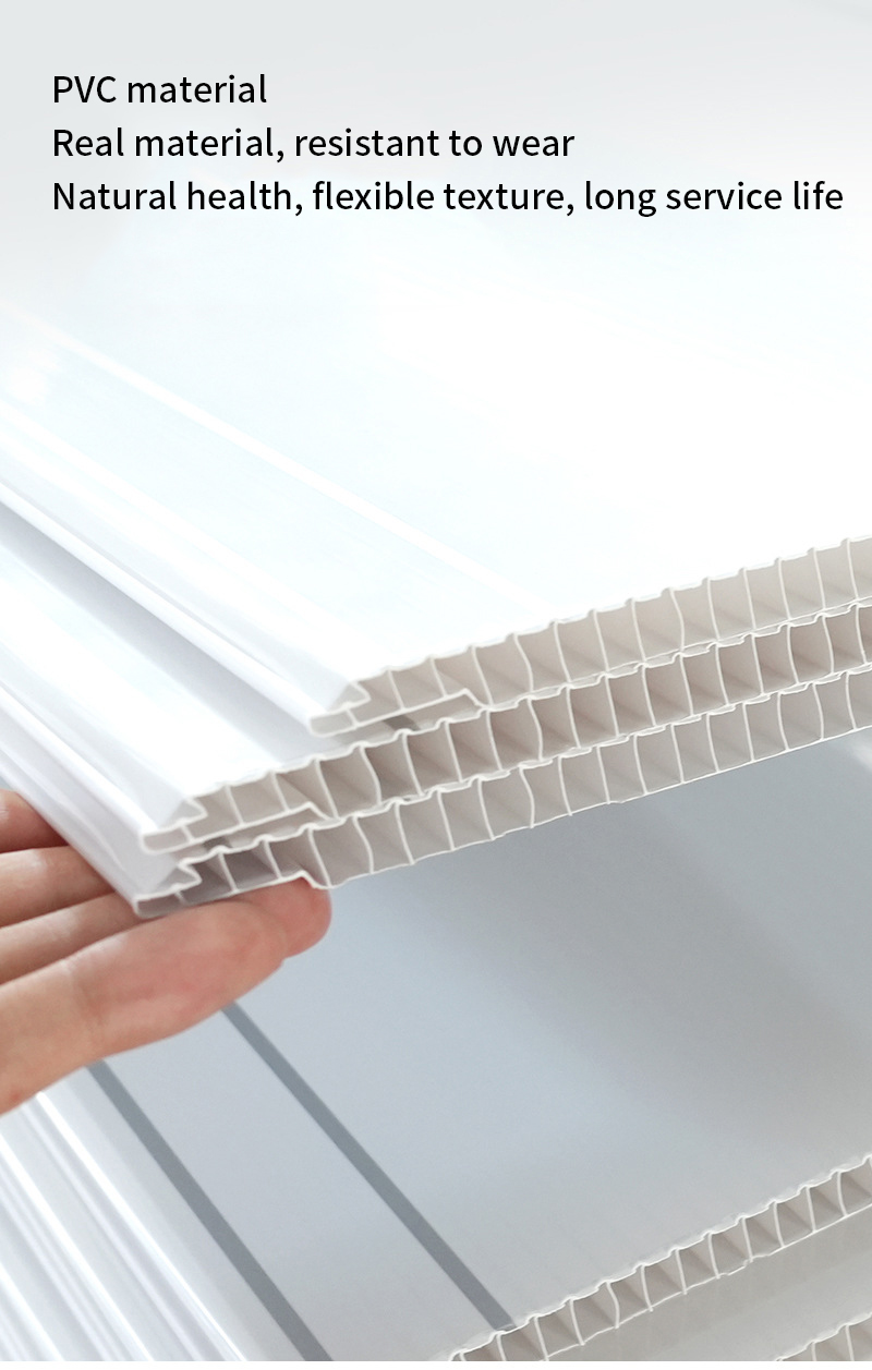 PVC 30cm Wide Suspended Ceiling Long Plastic Buckle Plate