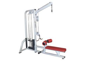 Quality Indoor Life Fitness Workout Machines / Lat Pulldown Machine Combined With Seated Row wholesale