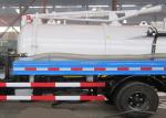 High Pressure Vacuum Pump Sludge Truck For Muddy Water Sanitation Vehicles