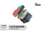 Professional Metal Square Push Button Light Switch Red And Green Color