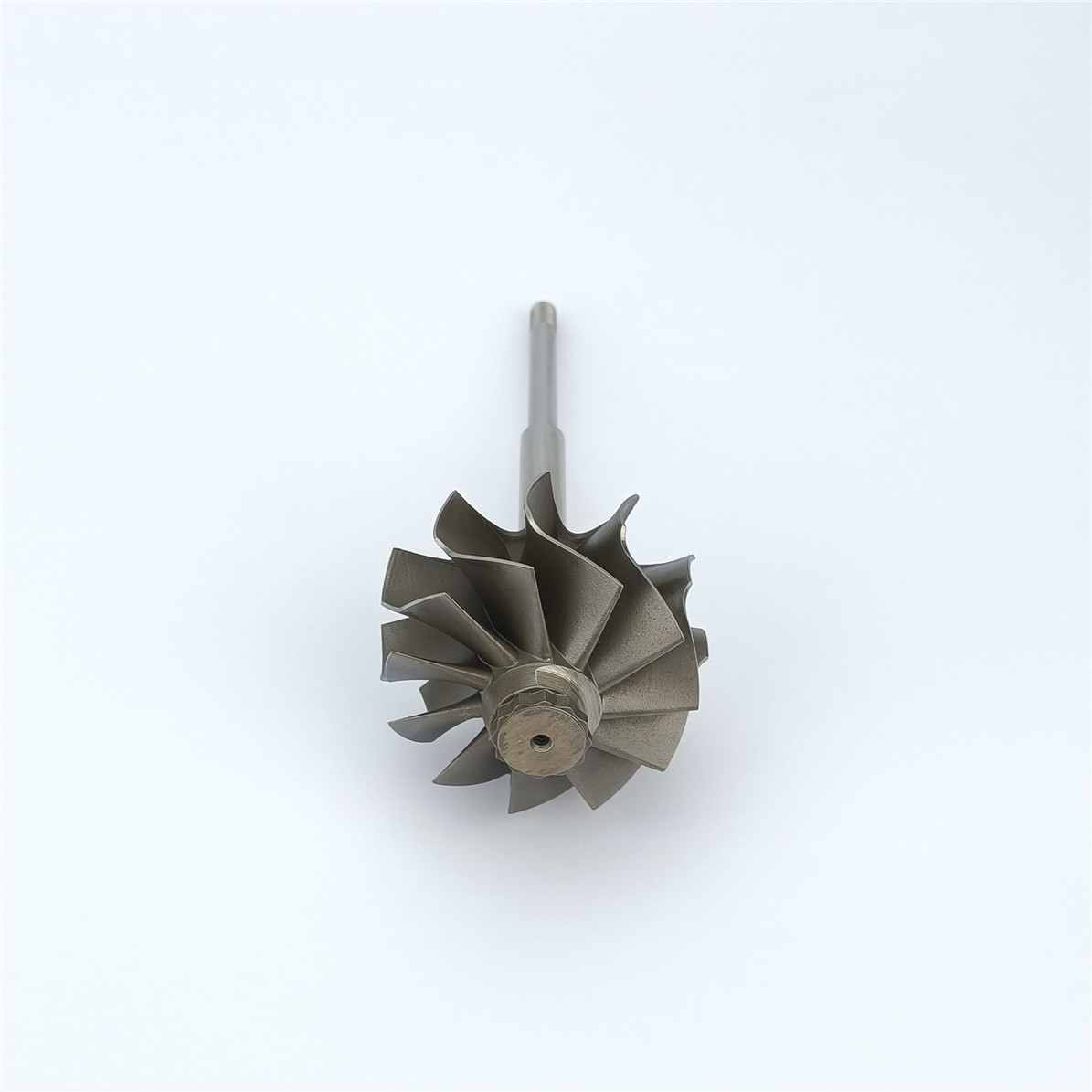 MS-TECH Turbo RHF55 Turbine Wheel Shaft VA440031 VB440031 Fit Turbos Ind 56mm Exd 50.95mm Blades 11