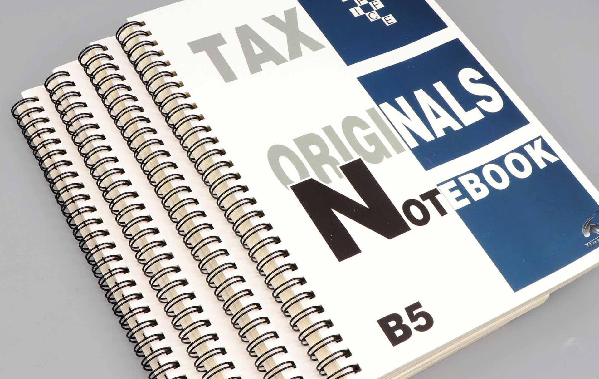 Printed Design Large Stock Hardcover Custom Notebook for Office or School Needs