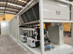 Quality PLC Vacuum Cooling Machine 47kw For Fresh Vegetables Mushrooms wholesale