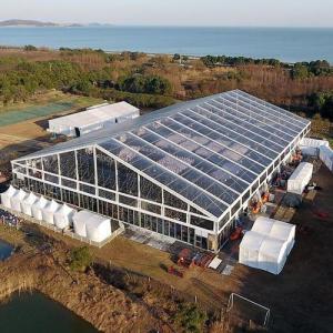 Quality 15x20m Custom A Shape Tent Popular Clear Span Aluminum Frame Tent Event Party wholesale