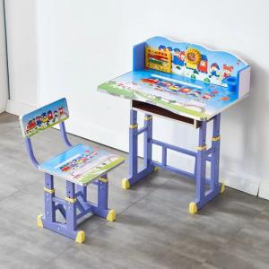 Quality MDF Kids Table And Chairs Playroom Furniture Cute Childrens 62cm wholesale