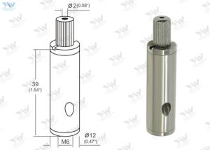 Quality Ncikel Plated Brass Material Lock Cable Grippers With Secusrity Cap wholesale