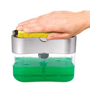 Quality Space Saving 385ml 2in1 Foaming Liquid Soap Dispenser wholesale