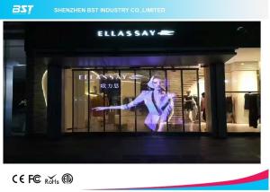Quality Indoor Electronic Decoration Transparent Led Display Wall For Shopping Center wholesale